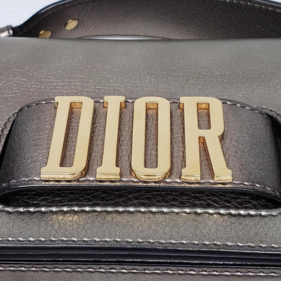 Christian Dior Grained Evoilution Metallic Flap Gold Shoulder Bag Lux510 - 092325 - Luxury Cheaper LLC
