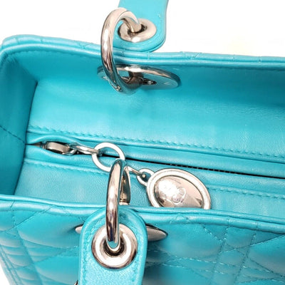 Christian Dior Lady Lambskin Leather Medium Satchel Bag 090925 - Luxury Cheaper LLC