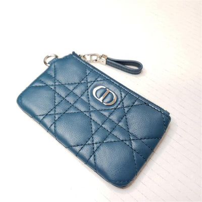 Christian Dior Lambskin Pouch, Coin Purse, Card Mini Wallet lux - 227 - 091725 - Luxury Cheaper LLC