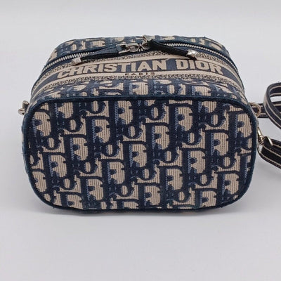 Christian Dior Oblique Small Travel Vanity Case w/Shoulder Strap lux - 1130 - 092025 - Luxury Cheaper LLC