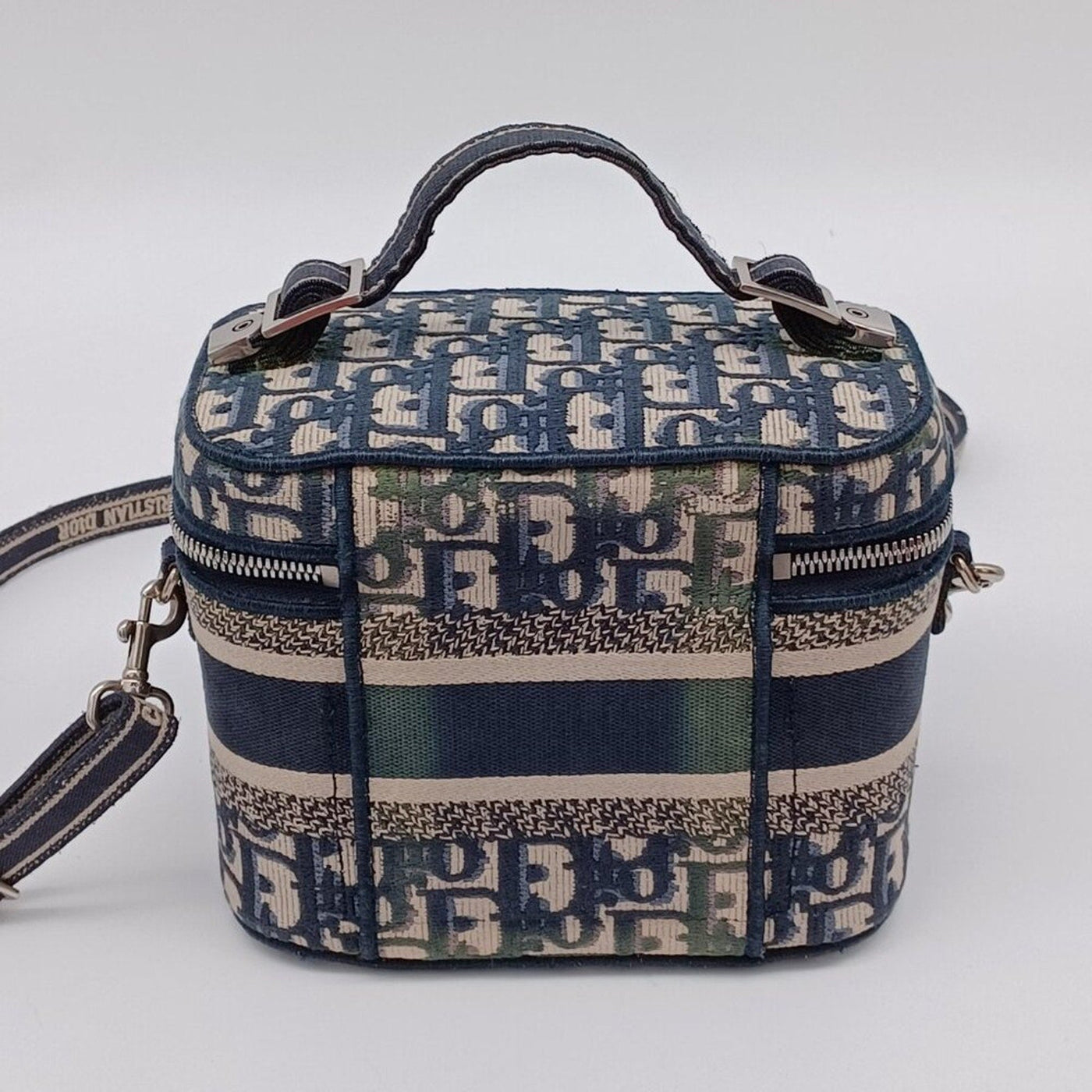 Christian Dior Oblique Small Travel Vanity Case w/Shoulder Strap lux - 1130 - 092025 - Luxury Cheaper LLC
