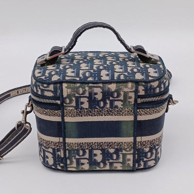 Christian Dior Oblique Small Travel Vanity Case w/Shoulder Strap lux - 1130 - 092025 - Luxury Cheaper LLC