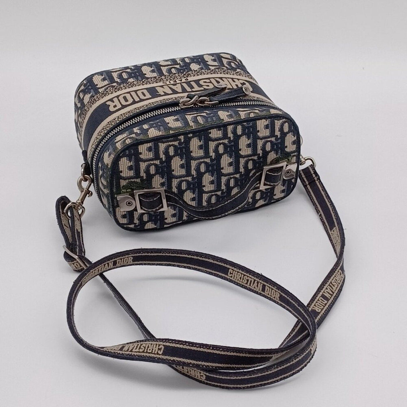 Christian Dior Oblique Small Travel Vanity Case w/Shoulder Strap lux - 1130 - 092025 - Luxury Cheaper LLC