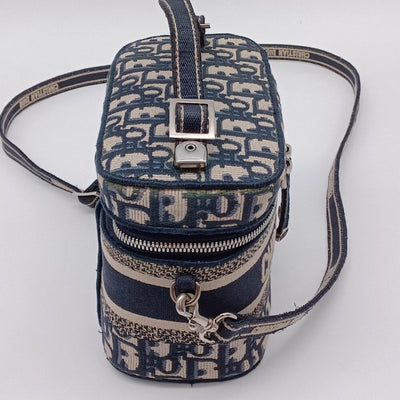 Christian Dior Oblique Small Travel Vanity Case w/Shoulder Strap lux - 1130 - 092025 - Luxury Cheaper LLC