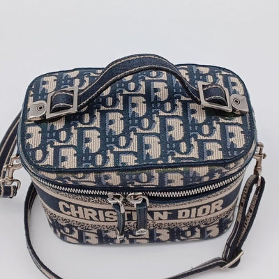 Christian Dior Oblique Small Travel Vanity Case w/Shoulder Strap lux - 1130 - 092025 - Luxury Cheaper LLC