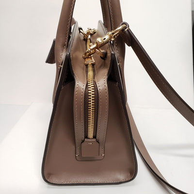 Coach Andrea Carryall Brown Leather Satchel Bag Lux - 152 - 090225 - Luxury Cheaper LLC