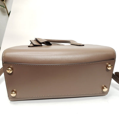 Coach Andrea Carryall Brown Leather Satchel Bag Lux - 152 - 090225 - Luxury Cheaper LLC