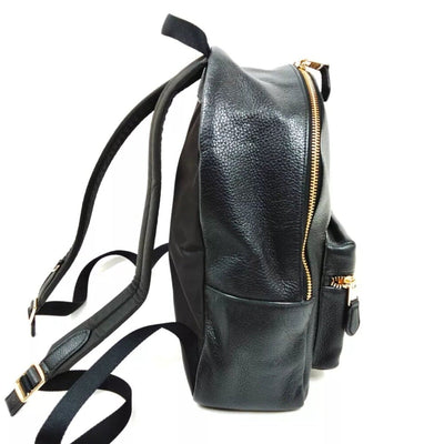 COACH Black Leather Backpack Bag - Luxury Cheaper LLC