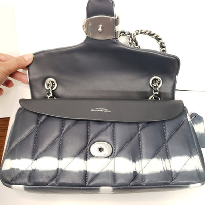 Coach Tabby 26 Tie Dye Metallic Gray Quilted Nappa Leather Bag Lux - 206 - 090225 - Luxury Cheaper LLC