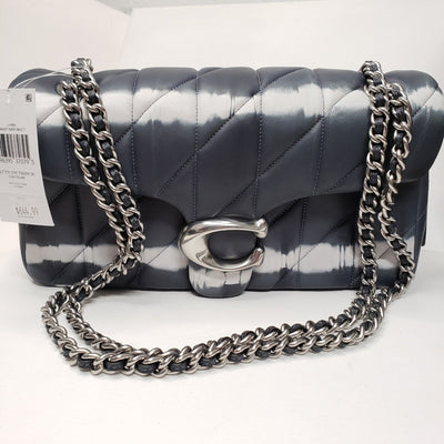 Coach Tabby 26 Tie Dye Metallic Gray Quilted Nappa Leather Bag Lux - 206 - 090225 - Luxury Cheaper LLC