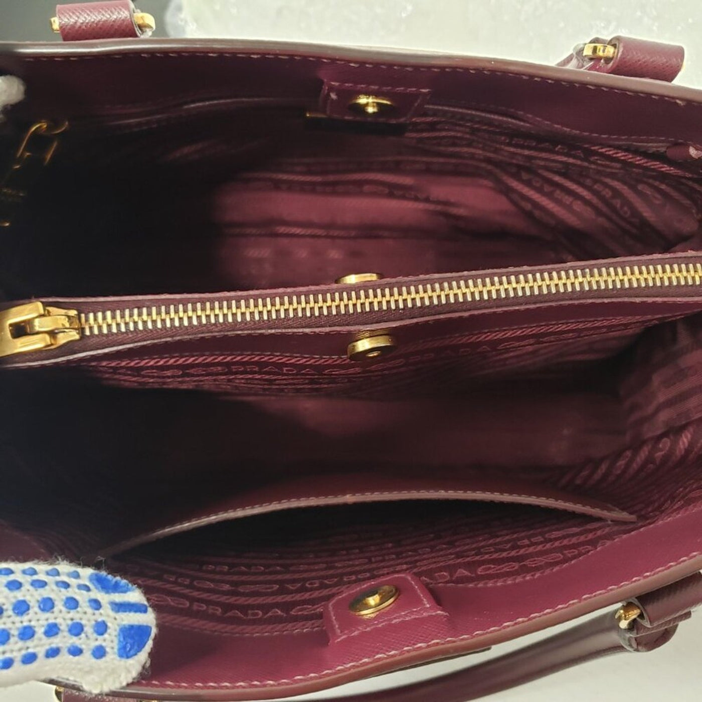 PRADA Galleria Saffiano Lux Leather Tote Bag lux288-092625