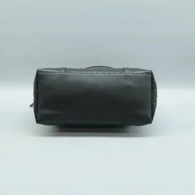 GUCCI Black Leather Satchel - Luxury Cheaper LLC