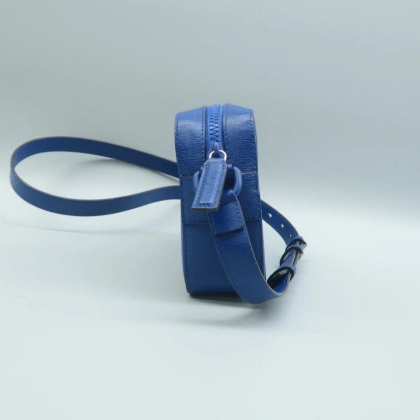 GUCCI Blue Leather Crossbody Bag - Luxury Cheaper LLC