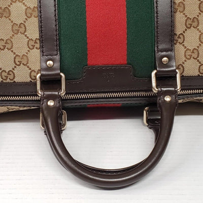 GUCCI Boston Cloth Satchel 564 - 092625 - Luxury Cheaper LLC