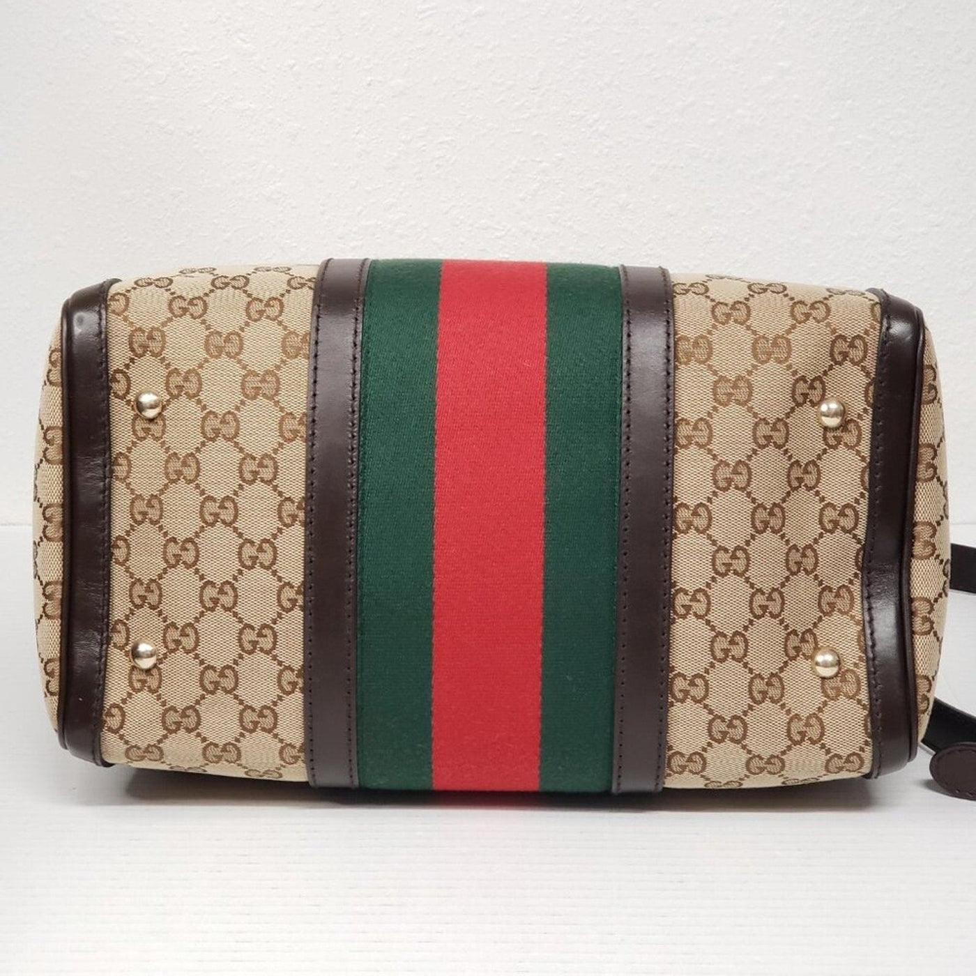 GUCCI Boston Cloth Satchel 564 - 092625 - Luxury Cheaper LLC