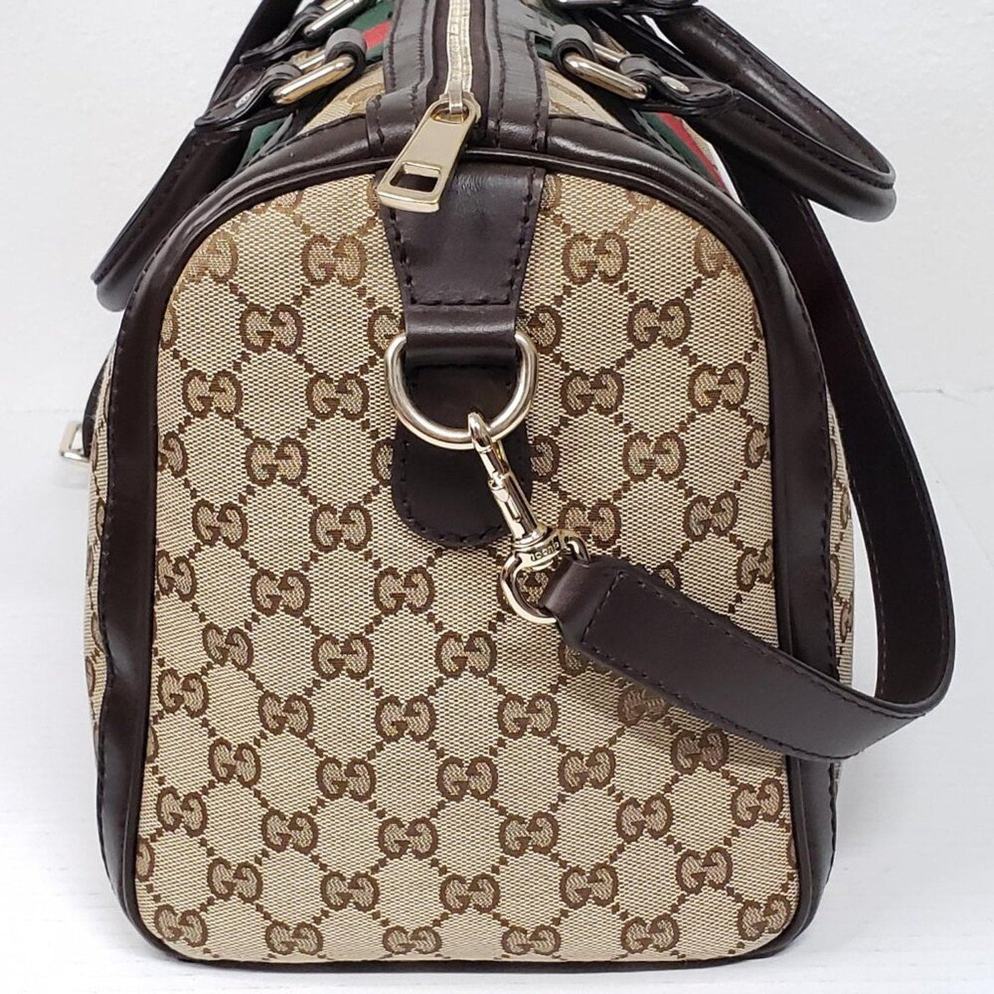 GUCCI Boston Cloth Satchel 564 - 092625 - Luxury Cheaper LLC