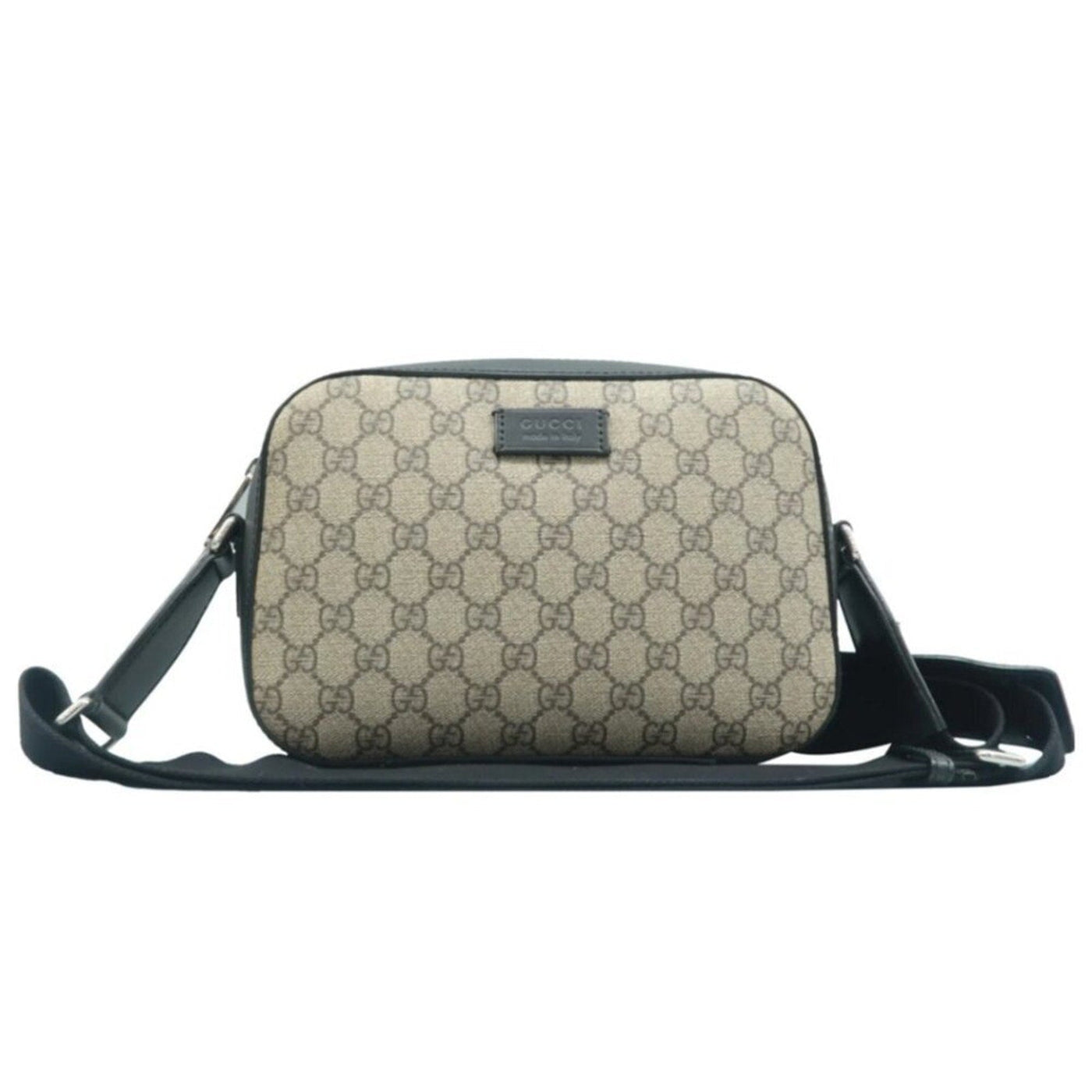 GUCCI Brown Canvas Shoulder Bag - Luxury Cheaper LLC