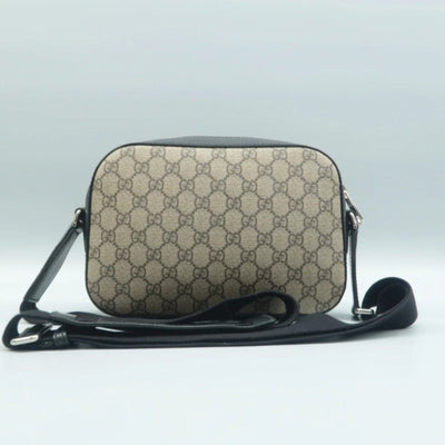 GUCCI Brown Canvas Shoulder Bag - Luxury Cheaper LLC