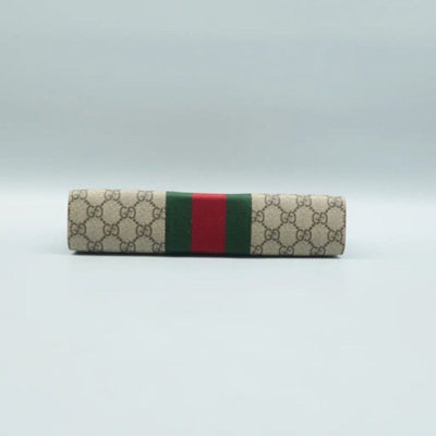 GUCCI Brown GG Canvas Clutch Bag - Luxury Cheaper LLC