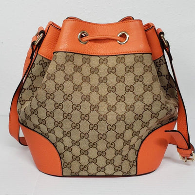 Gucci Bucket GG Canvas Medium Shoulder Bag lux530 - 101025 - Luxury Cheaper LLC