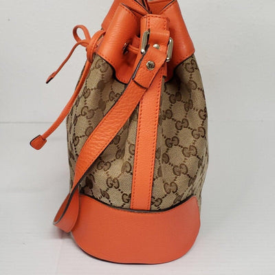 Gucci Bucket GG Canvas Medium Shoulder Bag lux530 - 101025 - Luxury Cheaper LLC