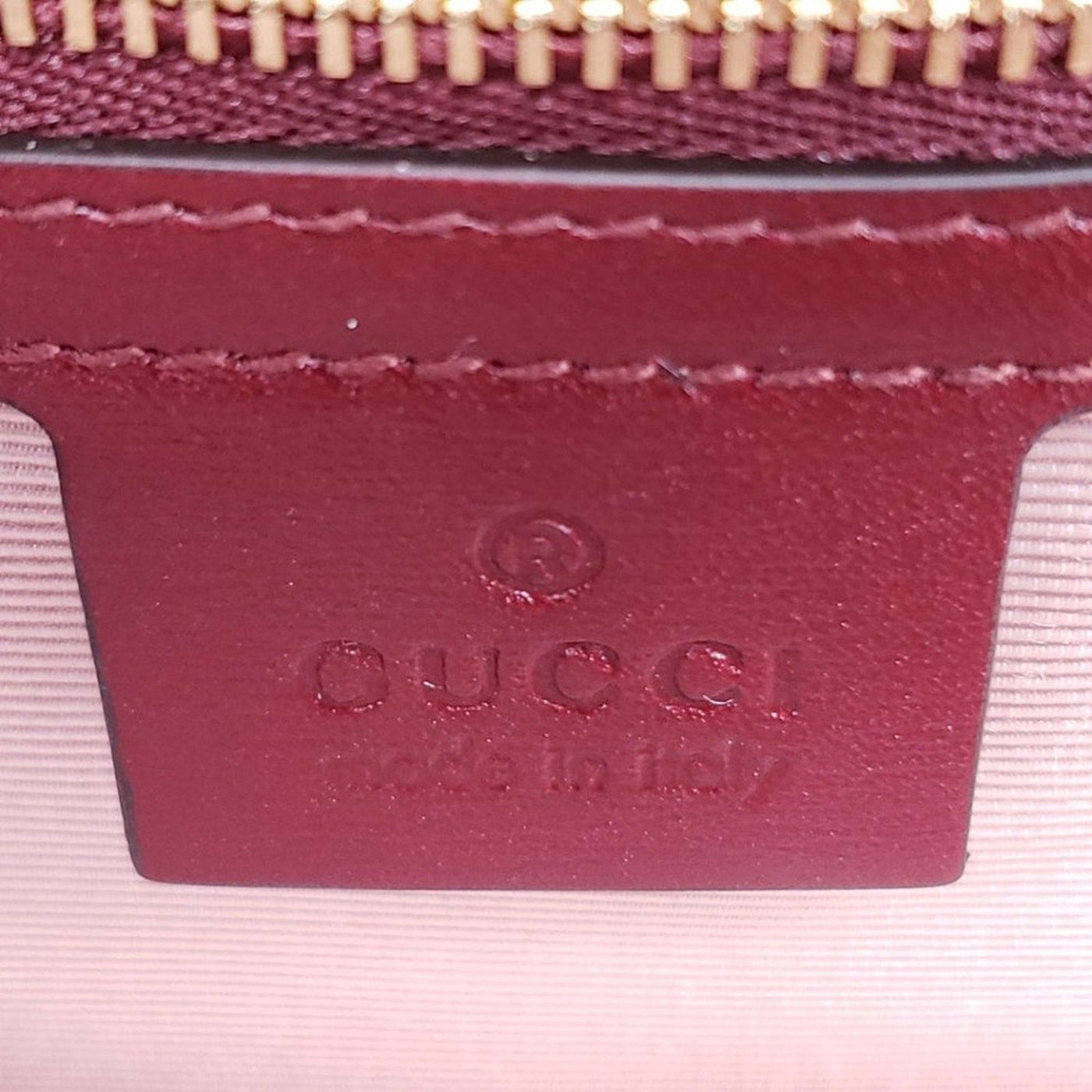 GUCCI Burgundy Leather Small Arli Shoulder Bag Brand New LUX687 - 101225 - Luxury Cheaper LLC