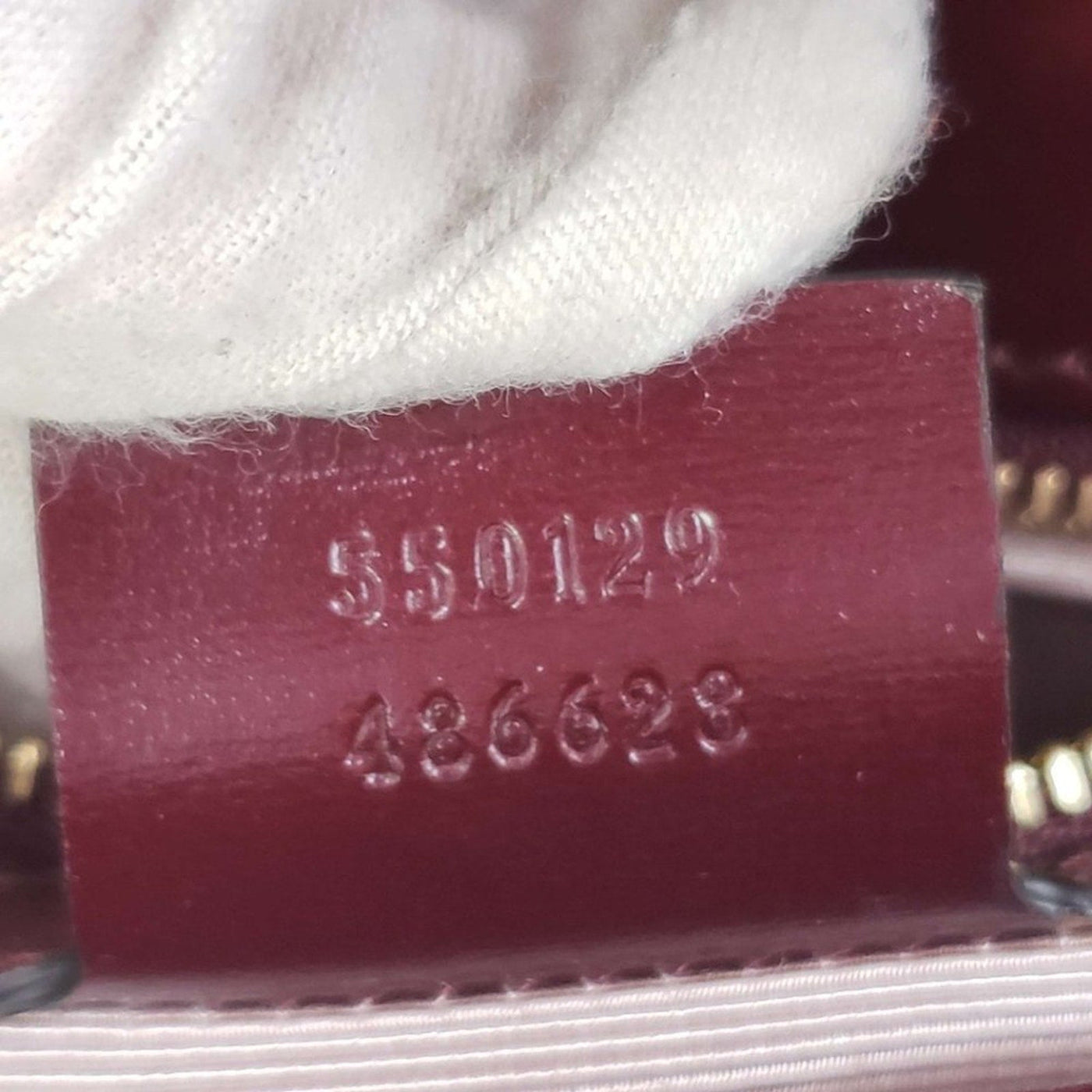 GUCCI Burgundy Leather Small Arli Shoulder Bag Brand New LUX687 - 101225 - Luxury Cheaper LLC