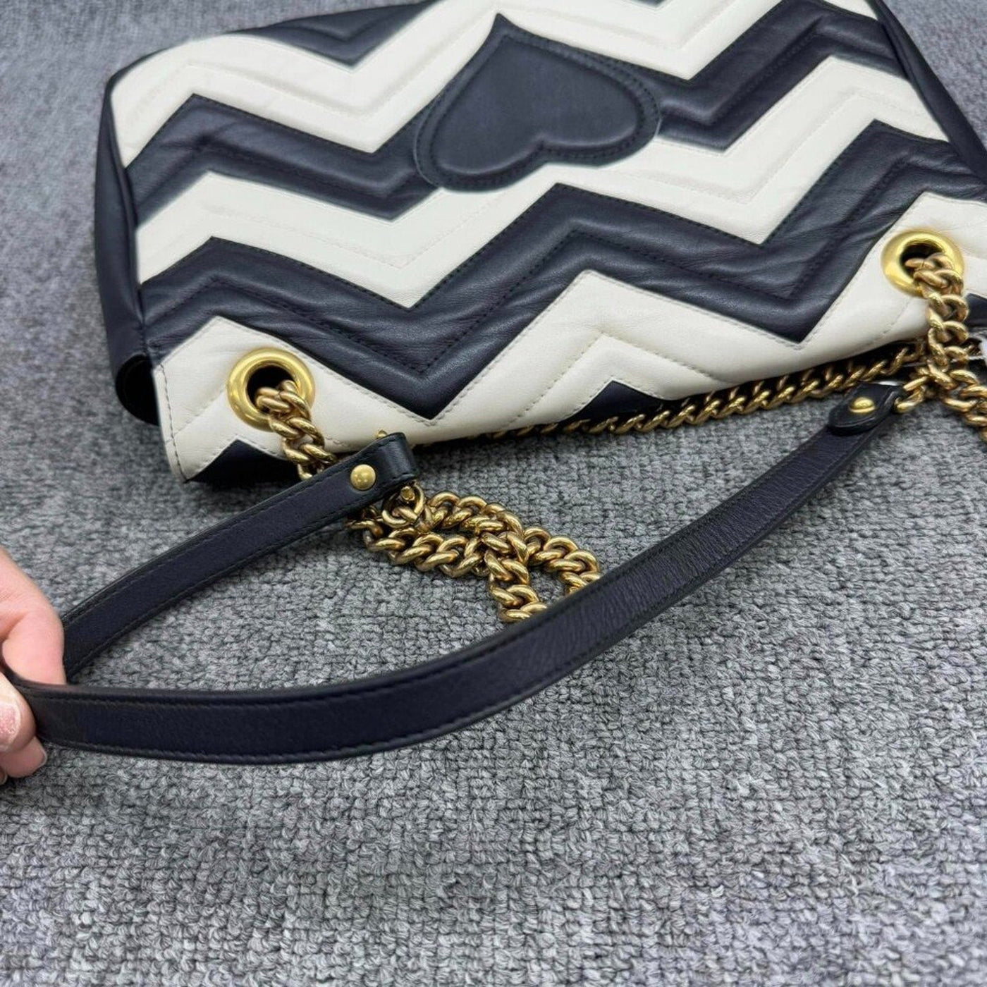 GUCCI GG Marmont Flap Leather Shoulder Bag 675 - 020425 - Luxury Cheaper LLC