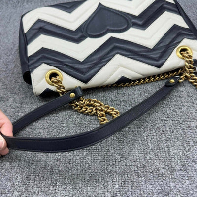 GUCCI GG Marmont Flap Leather Shoulder Bag 675 - 020425 - Luxury Cheaper LLC