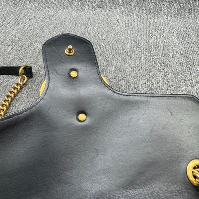 GUCCI GG Marmont Flap Leather Shoulder Bag 675 - 020425 - Luxury Cheaper LLC