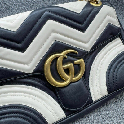 GUCCI GG Marmont Flap Leather Shoulder Bag 675 - 020425 - Luxury Cheaper LLC