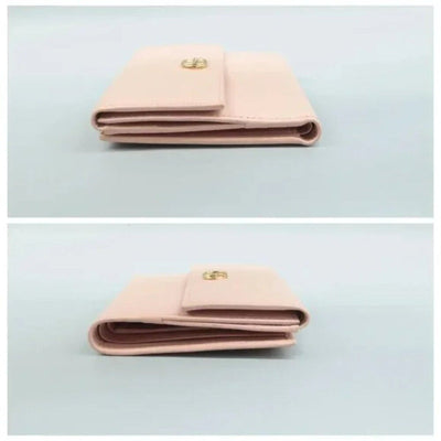 GUCCI GG Marmont Pink Leather Wallet - Luxury Cheaper LLC