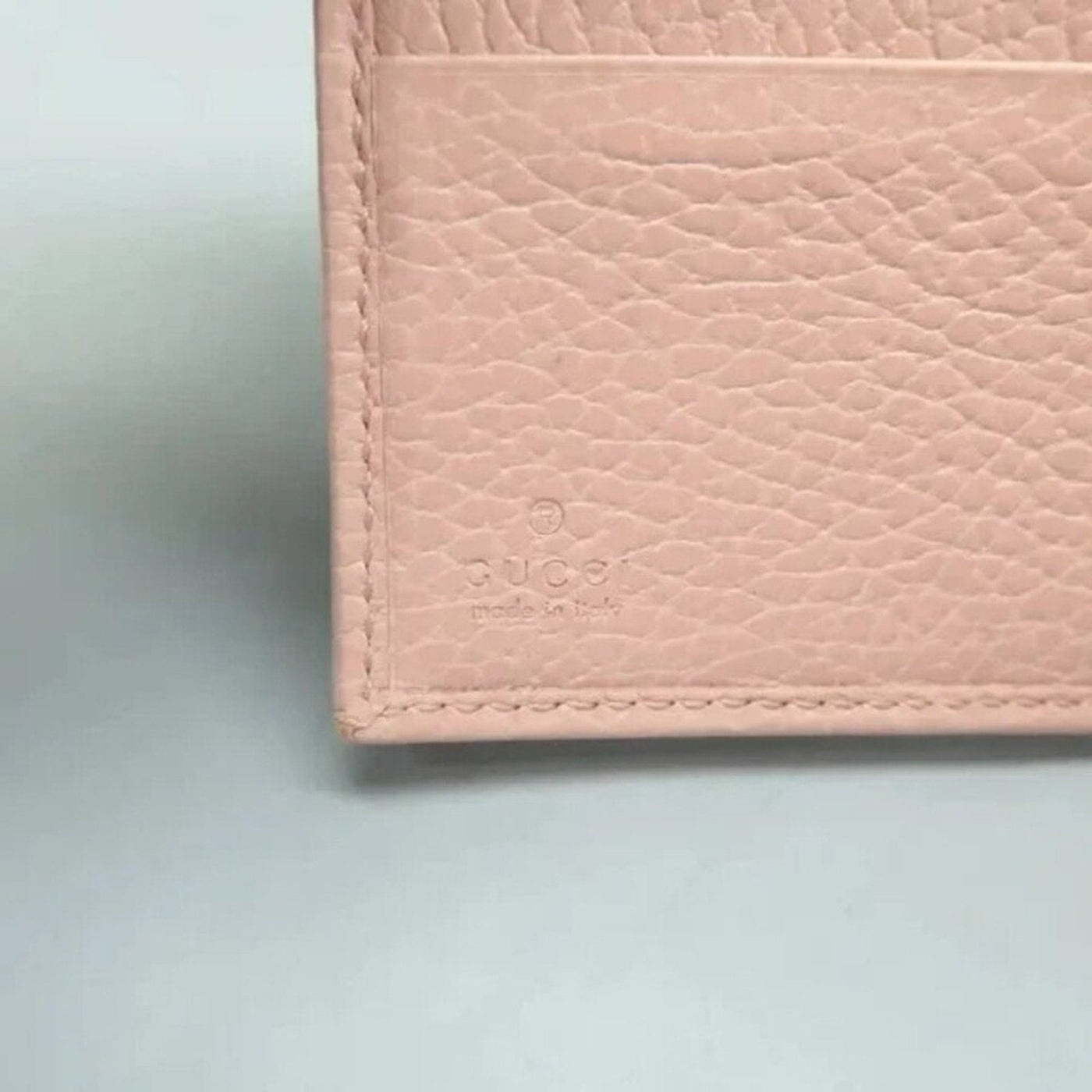 GUCCI GG Marmont Pink Leather Wallet - Luxury Cheaper LLC