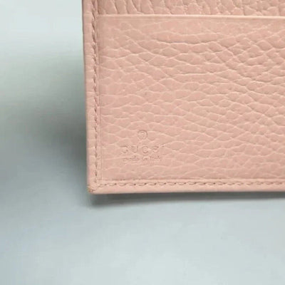 GUCCI GG Marmont Pink Leather Wallet - Luxury Cheaper LLC