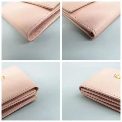 GUCCI GG Marmont Pink Leather Wallet - Luxury Cheaper LLC