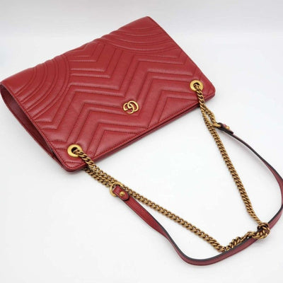 Gucci GG Marmont Quilted Clutch Shoulder Bag Brand New lux1080 - 100225 - Luxury Cheaper LLC