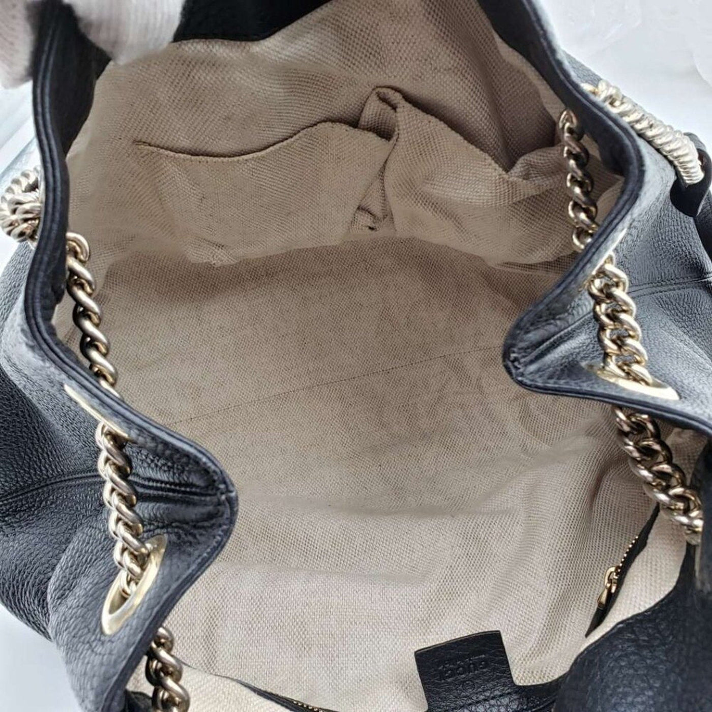 Gucci GG Soho on Chain Medium Shoulder Bag - Luxury Cheaper LLC