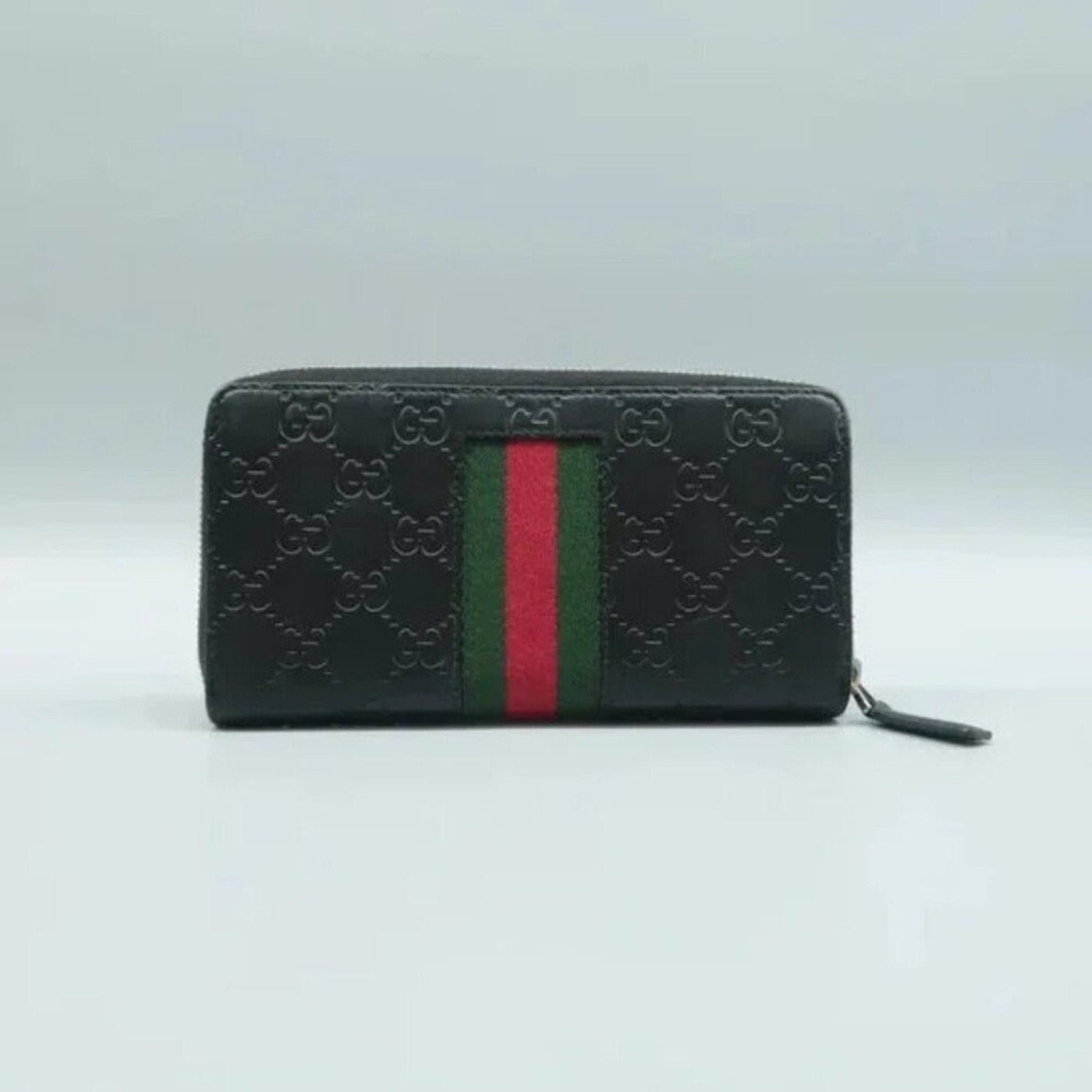 GUCCI Guccissima Black Leather Wallet - Luxury Cheaper LLC