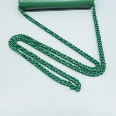 GUCCI Horsebit 1955 Chain Wallet Green Leather Shoulder Bag - Luxury Cheaper LLC