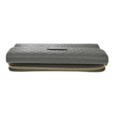 GUCCI Micro Guccissima GG Pattern Long Zipper Wallet Leather bm2 - 198 - 082525 - Luxury Cheaper LLC