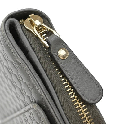 GUCCI Micro Guccissima GG Pattern Long Zipper Wallet Leather bm2 - 198 - 082525 - Luxury Cheaper LLC