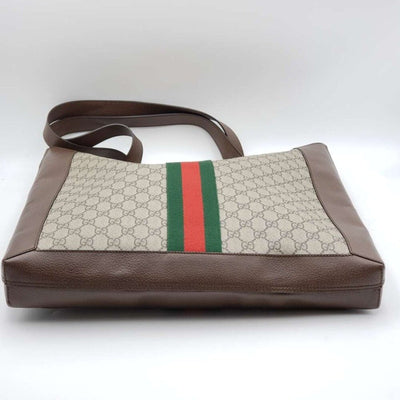 GUCCI Ophidia Brown w/Pouch Canvas Shoulder Bag - Luxury Cheaper LLC