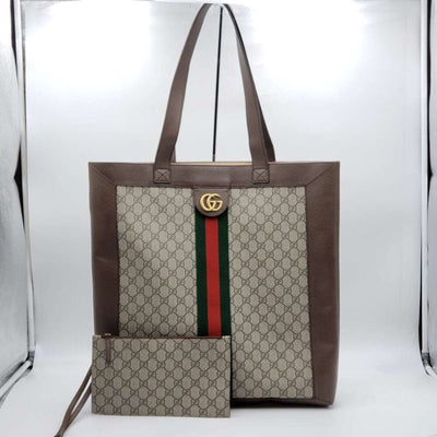 GUCCI Ophidia Brown w/Pouch Canvas Shoulder Bag - Luxury Cheaper LLC