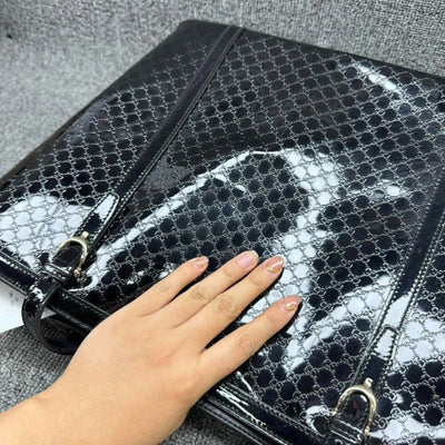 Gucci Patent Leather Tote Bag - Luxury Cheaper LLC