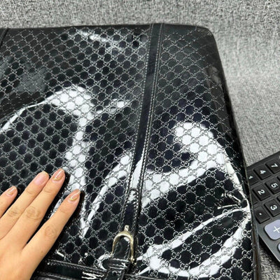 Gucci Patent Leather Tote Bag - Luxury Cheaper LLC