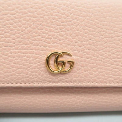 GUCCI Pink Leather Wallet - Luxury Cheaper LLC
