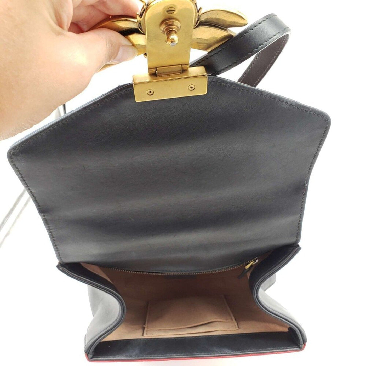 Gucci Queen Margaret Bamboo Handle Pearl Colorstone Backpack 690 - 102224 - Luxury Cheaper LLC