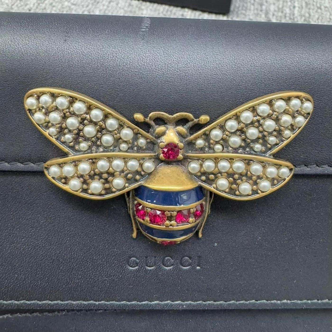 Gucci Queen Margaret Leather Wallet on Chain lux530 - 121324 - Luxury Cheaper LLC