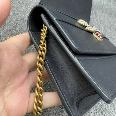 Gucci Queen Margaret Leather Wallet on Chain lux530 - 121324 - Luxury Cheaper LLC