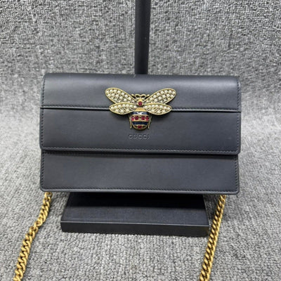 Gucci Queen Margaret Leather Wallet on Chain lux530 - 121324 - Luxury Cheaper LLC